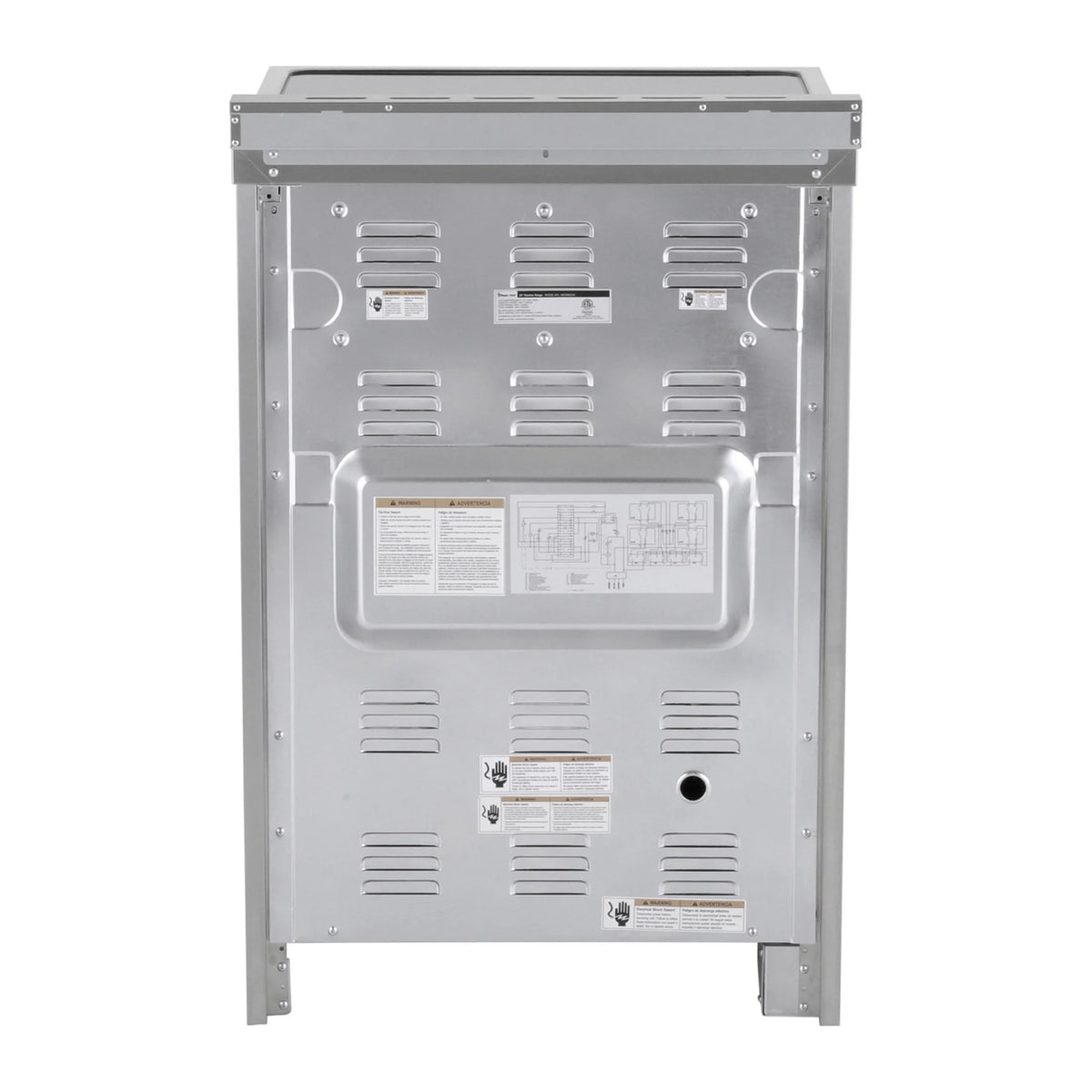 Magic Chef 2.2 cu. ft. Electric Range with Convection in Stainless Steel in Stainless Steel