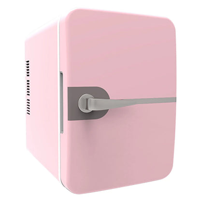 Mini Fridge, Portable Small Refrigerator 6L Cooler Compact Fridge for SkinCare, Food and Drinks, Small Fridge for Bedroom, Dorm, Car, Office Desk