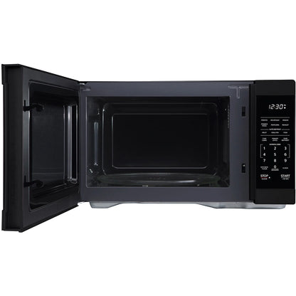Sharp 1.1-Cu. Ft. Countertop Microwave Oven in Black