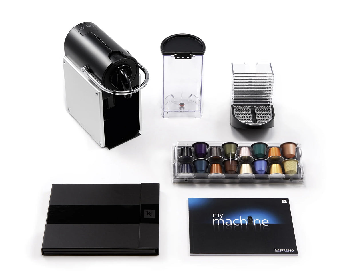 Nespresso Pixie Espresso Machine by De'Longhi, Aluminum