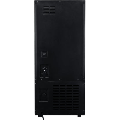 Hanover The Vault 15 In. Stainless Steel Undercounter Ice Maker with Reversible Door and Touch Controls