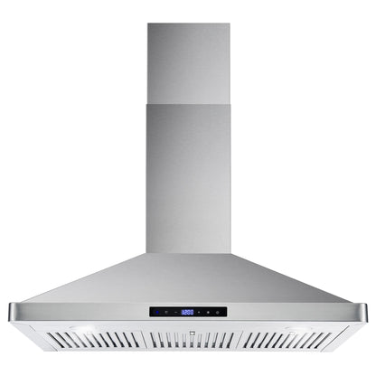 Cosmo 3 Piece Kitchen Appliance Package With 36" Electric Cooktop 36" Wall Mount Range Hood 24" Single Electric Wall Oven Kitchen Appliance Bundles