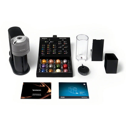 Nespresso Vertuo New Next Coffee and Espresso Maker by DeLonghi, Dark Gray, Single-Serve Brewers