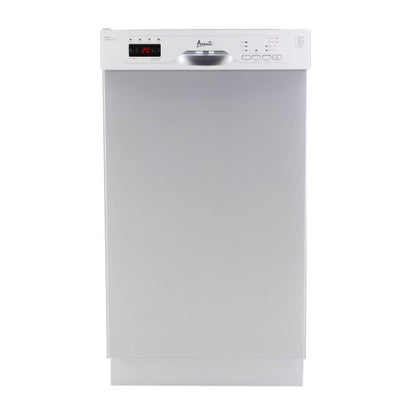 Avanti DWF18V0W 53 dBA White Built-In Front-Control Dishwasher