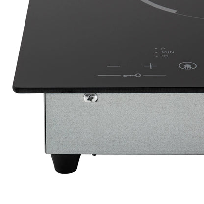 110V Electric Cooktop, Built-in Cooktop 3000W, Electric Stove Top with 4 Electric Burners, 9 Heating Level, Kid Safety Lock, Sensor Touch Control