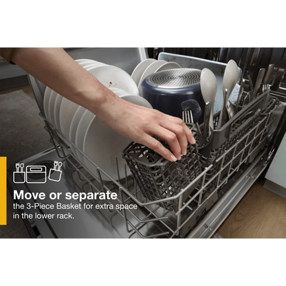 Whirlpool WDT750SAKZ Stainless Large Capacity Dishwasher with 3rd Rack