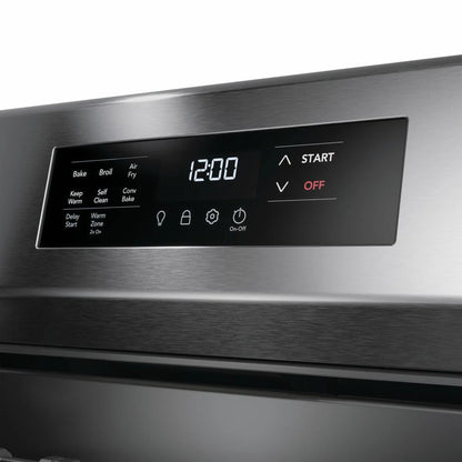 Frigidaire FCRG3083AS 30" Wide Slide-In Gas Range with Air Fry, Stainless Steel