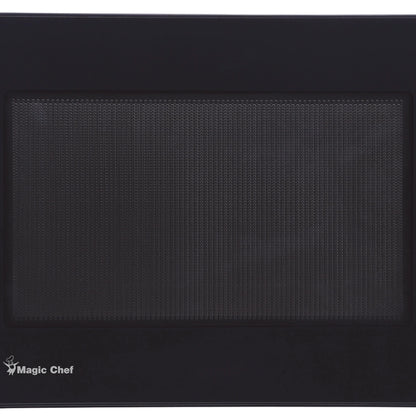 Magic Chef 1.6 Cu. ft. 1100W Countertop Microwave Oven with Push-Button Door in Black, New