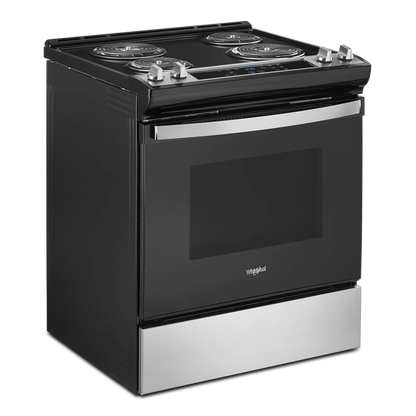 WHIRLPOOL WEC310S0LS slide in electric range