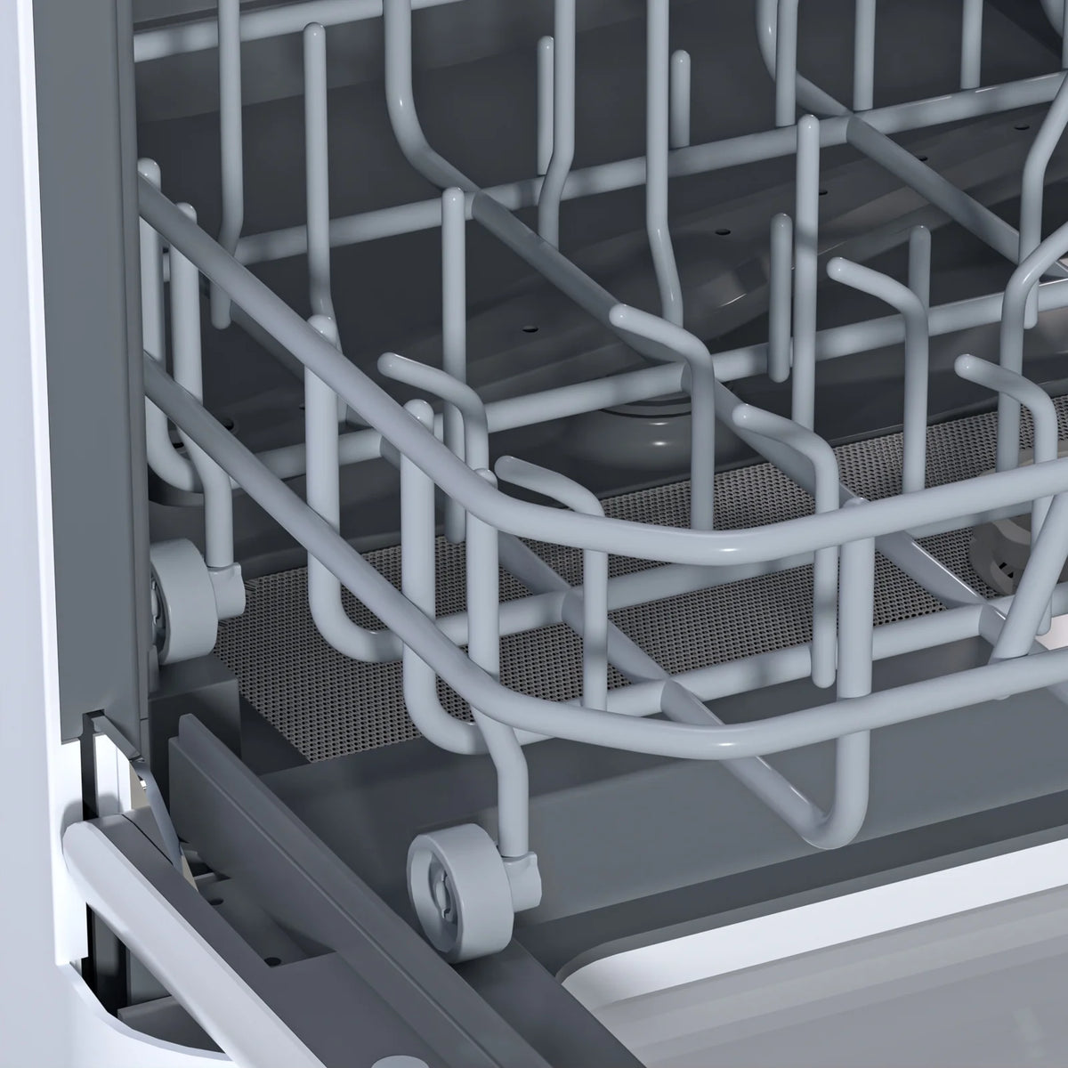 Kitem Mini Dishwasher with 6 Functions, 5 Place Settings -- 2-Tier Rack, 3-Spray Arm, Air-Dry Function, Portable Dishwasher with 5L Water Tank, Automatic Smart Countertop Dishwasher