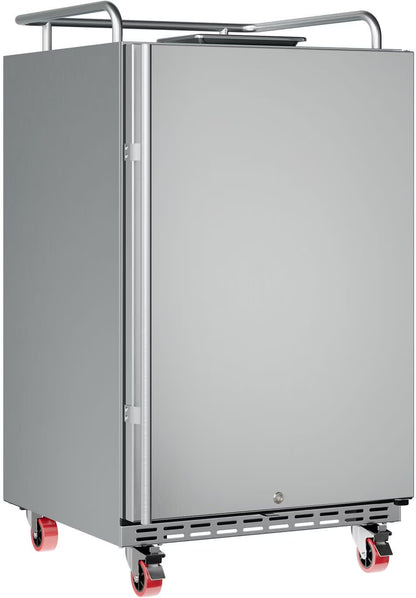 Edgestar Br7001od 24" Wide Outdoor Kegerator Conversion Refrigerator - Stainless Steel