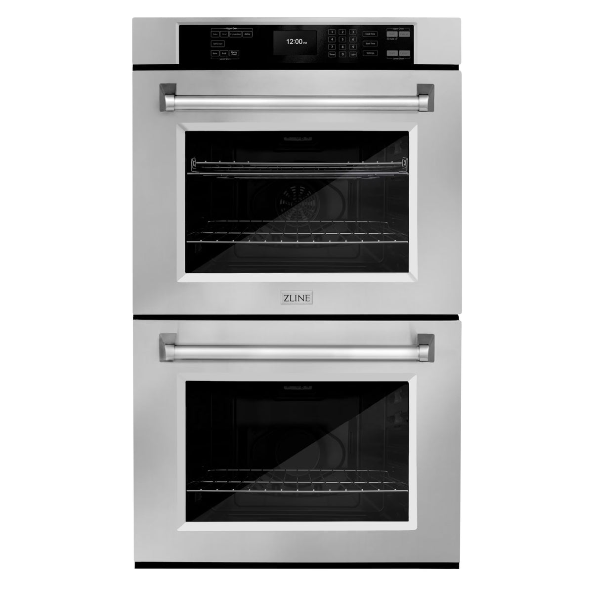 ZLINE 30 in. Professional Convection Double Wall Oven with Air Fry and Self Clean in Stainless Steel (WAD-30)