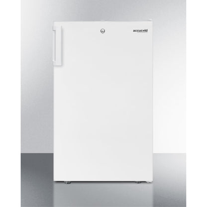 20" wide counter height manual defrost all-freezer with lock, for general purpose use