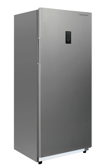 Hamilton Beach, 20 Cu. Ft. Upright Convertible Refrigerator/Freezer, Frost Free, Stainless Steel, HBFRF2099