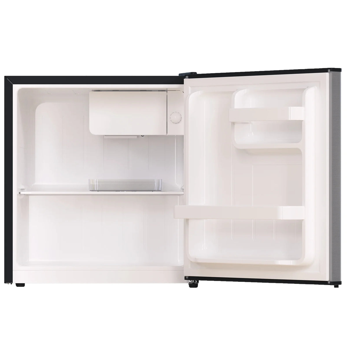 Frestec 1-Door Mini Fridge - 1.7 Cu Ft, Energy Star Rated, Perfect for Dorm or Apartment,Gray