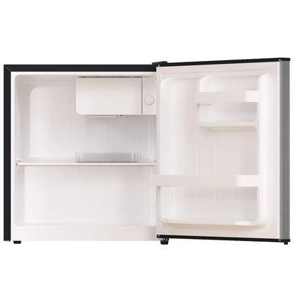 Frestec 1-Door Mini Fridge - 1.7 Cu Ft, Energy Star Rated, Perfect for Dorm or Apartment,Gray
