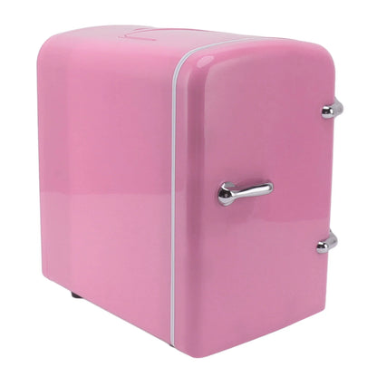 Mini Beauty Fridge, Mini Refrigerator Fridges for Bedrooms, Portable Small Fridge for Car, Travel, Home Skincare, Makeup (UK Plug)