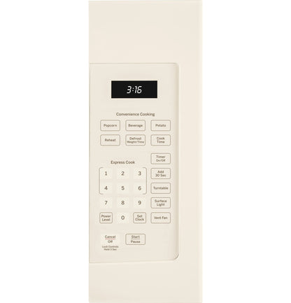 GE JVM3160RFSS 30 Over-the-Range Microwave Oven with 1.6 cu. ft. Capacity 2-Speed 300 CFM Venting in Stainless Steel