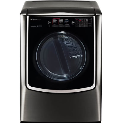 LG DLEX9500K 9.0 Cu. Ft. Black Stainless Smart Electric Dryer