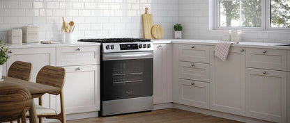 Frigidaire FCFG3062AS 30" Gas Range with Steam Clean, Stainless Steel