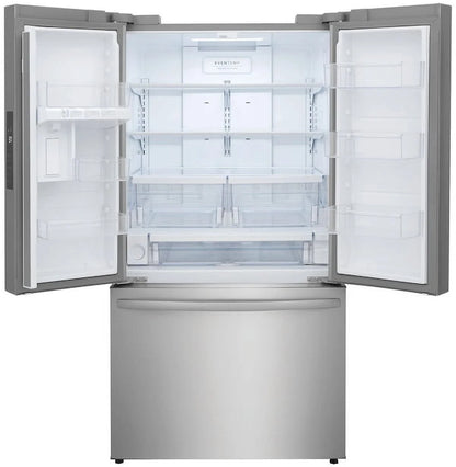 Frigidaire FRFN2813AF 29 Cu. Ft. Standard-Depth French Door Refrigerator, Stainless Steel