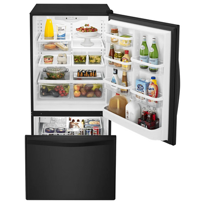 Whirlpool WRB329DMBB 18.7 Cu. Ft. Freestanding Bottom Freezer Refrigerator