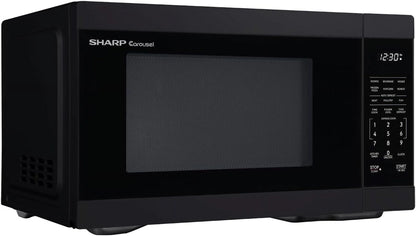 Countertop Microwave, 1000W, 1.1 cu ft, BLACK