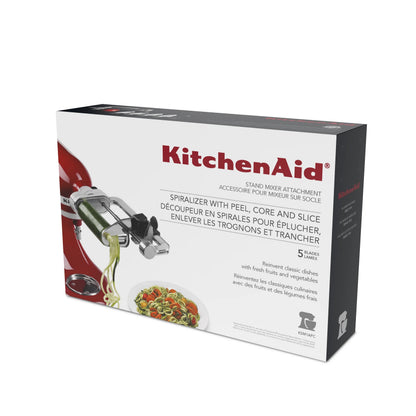 KitchenAid Spiralizer Attachment with 5 Blades for Stand Mixer