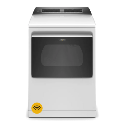 WHIRLPOOL WED8127LW top load matching electric dryer