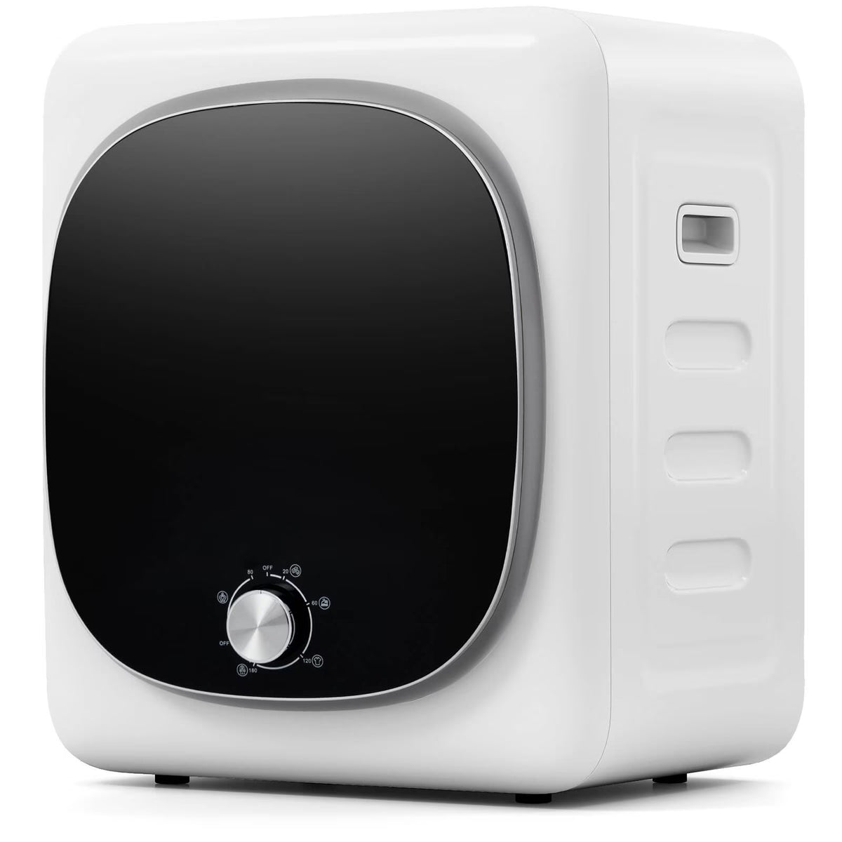 Costway 800W Electric 1.5 cu.ft Compact Drying Machine with Stainless Steel Tub 5 Modes