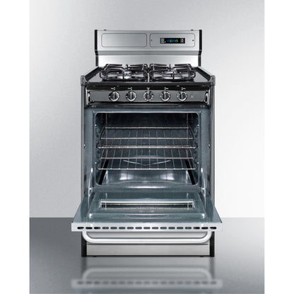 24" Wide Gas Range, Sealed Burners