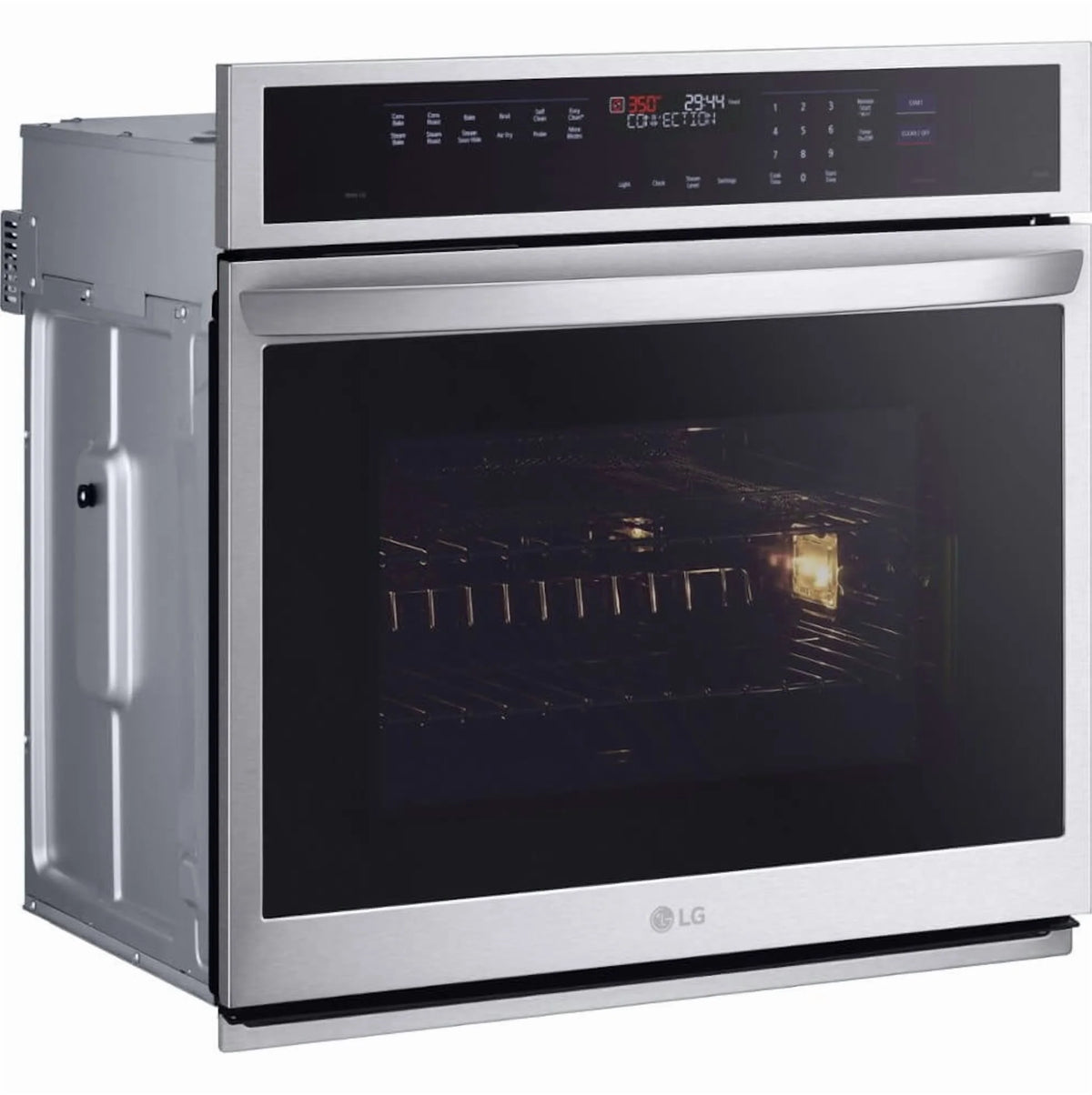 LG WSEP4727F 30 inch Stainless Built-In Electric Single Convection Wall Oven