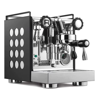 Rocket Espresso Appartamento Nera Espresso Machine | E61 | Heat Exchanger | (Black/Black)