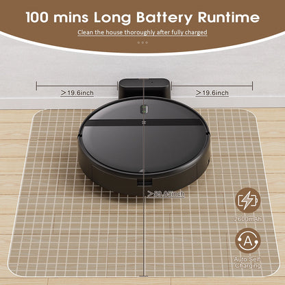 ROBOEVO Robot Vacuum Cleaner G20 Vacuum and Mop Combo for Pet Hair Hard Floor, Wifi/Alexa Control