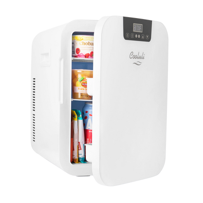 Cooluli Concord 20-Liter Portable Cooler/Warmer Mini Fridge, Black