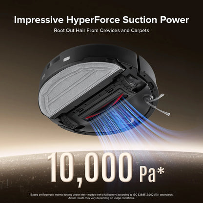 (Upgraded from Q5 Pro)Roborock Q10 X5 Robot Vacuum and Mop, Self-Emptying, Hands-Free Cleaning for up to 7 Weeks, 10,000Pa Suction, Obstacle Avoidance, LiDAR Navigation, No-Go Zones
