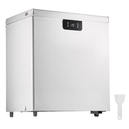 KFFKFF  3.88 Cu.ft / 110L Small Top-Open Chest Freezer with Adjustable  ?Temperature Control 2 Removable Storage Baskets, Freestanding