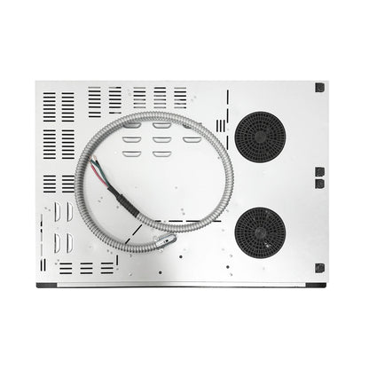 Equator 30" Electric Hybrid CERAMIC-INDUCTION 4 Burner Cooktop 9 Power 220V