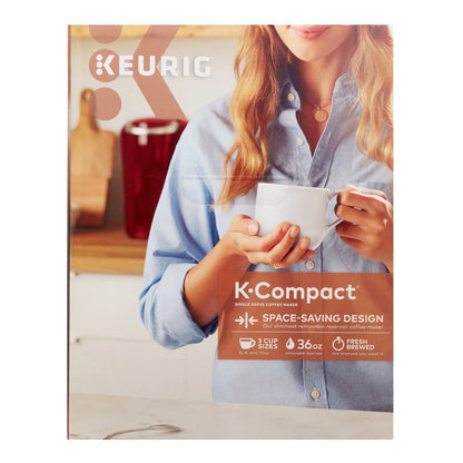 Keurig K-Compact Single-Serve K-Cup Pod Coffee Maker, Black