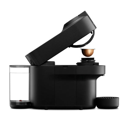 Nespresso Vertuo Pop Coffee and Espresso Maker by De'Longhi with Milk Frother, Piano Black