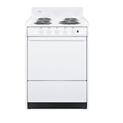 24" Wide Electric Coil Top Range