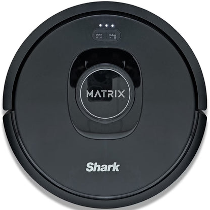 Shark RV2310 Matrix Robot Vacuum with Self-Cleaning Brushroll, Pet Hair Removal, Precision Mapping, Wi-Fi, Black/Silver, 0.5 Quarts (New)