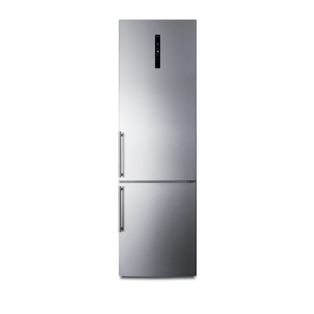 24" Wide Bottom Freezer Refrigerator With Icemaker, RHD