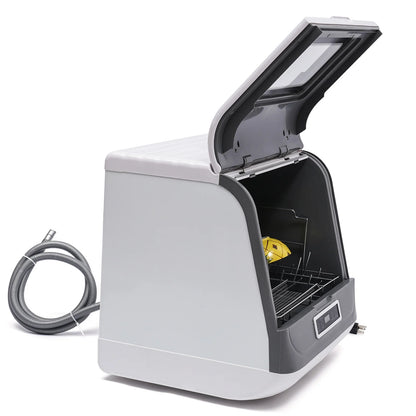 Mini Countertop Dishwasher Apartment Camper Compact Dishwasher 3 Programs 1200W
