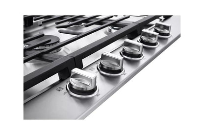 LG 36 Inch Gas Cooktop with 5 Sealed Burners Stainless Steel CBGJ3623S