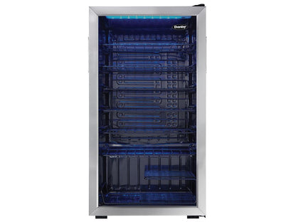 Danby 36 Bottle Free-Standing Wine Cooler in Stainless Steel (DWC036A1BSSDB-6)