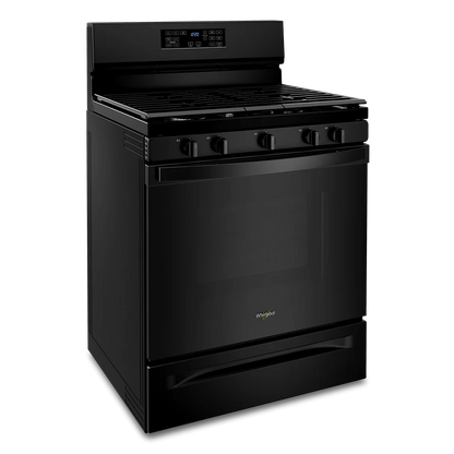 WHIRLPOOL WFG550S0LB 30" free standing gas range