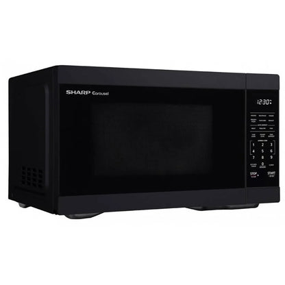 Sharp 1.1 cu. ft. 1000W Countertop Microwave Oven, Black