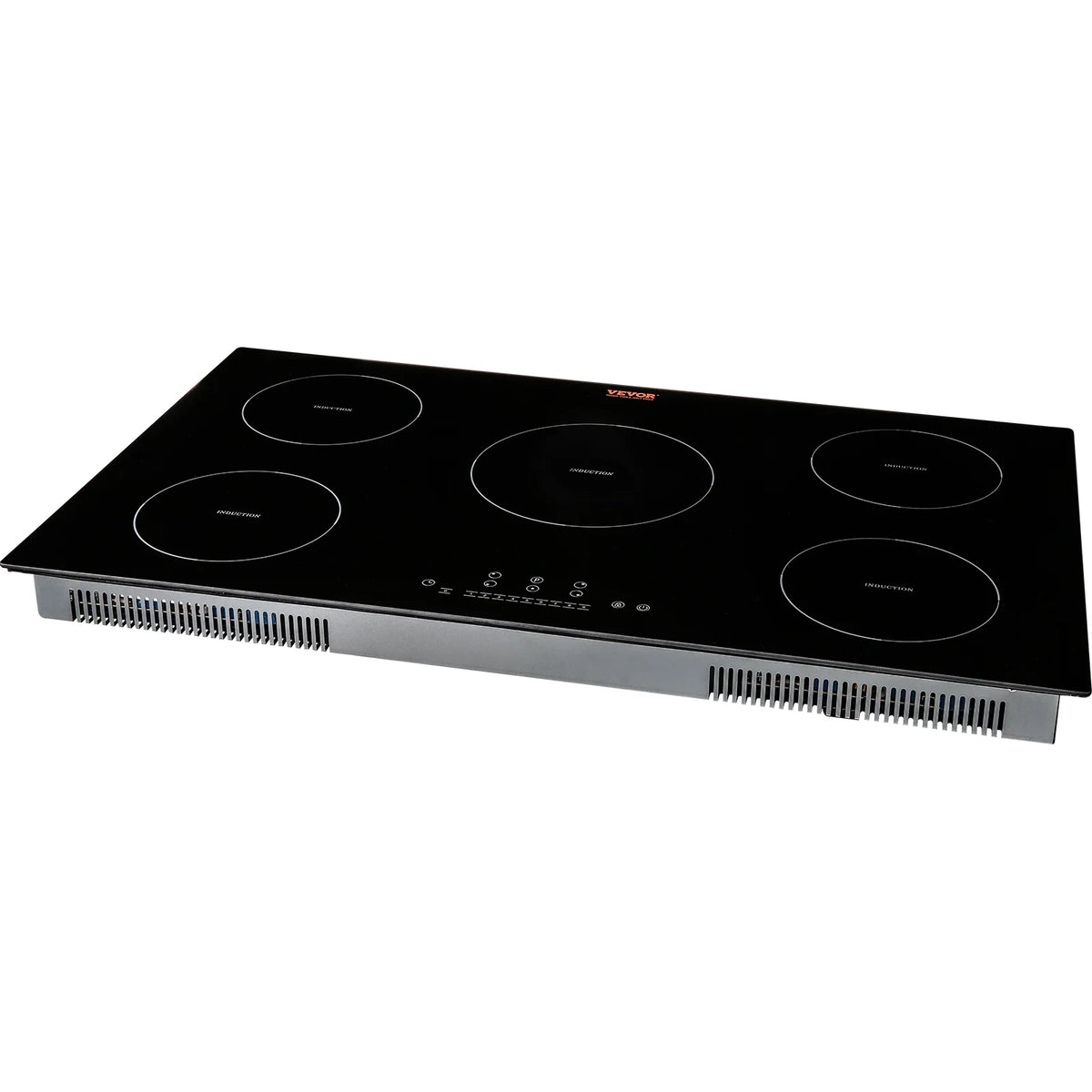 BENTISM 12 inch Electric Cooktop 2 Burners 1800W Stove Top Touch Control