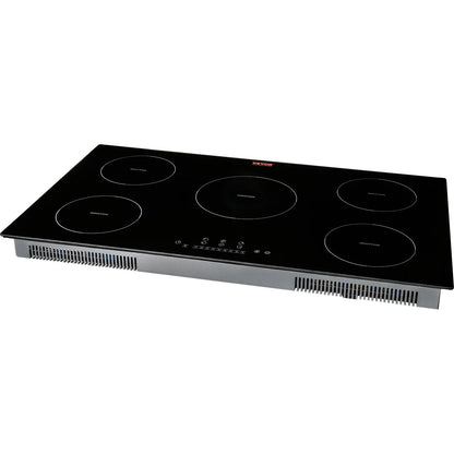 BENTISM 12 inch Electric Cooktop 2 Burners 1800W Stove Top Touch Control